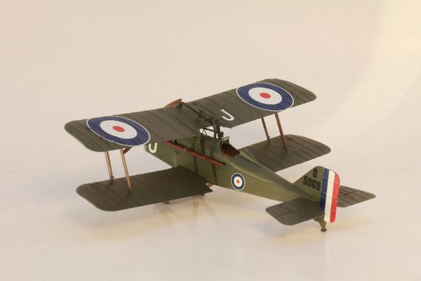 Eduard se.5a hispano suiza model completed