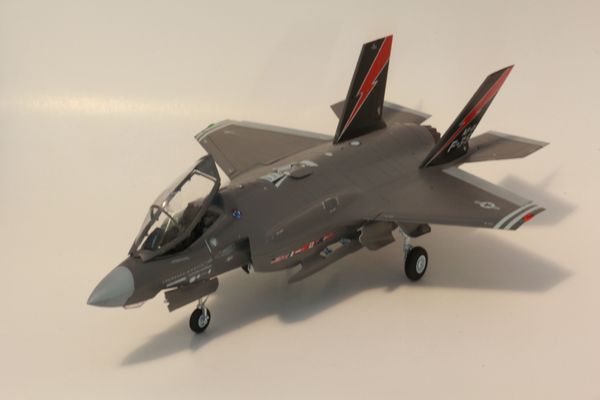 Kitty hawk F-35a model finished